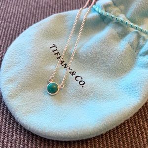 Tiffany & Co. silver and turquoise necklace